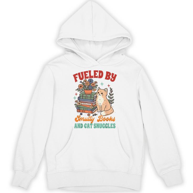 Smut Reader Cat Lover Fueled By Smutty Books & Cat Snuggles For Men Women Unisex Hoodie