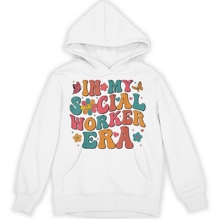 In My Social Worker Era Cute Social Worker Graduation MSW Unisex Hoodie