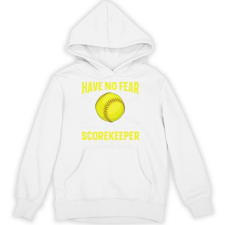 Softball Scorekeeper For a Score Book Keeper Premium Tri-Blend Unisex Hoodie