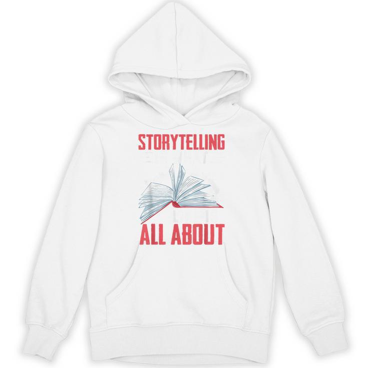 Storytelling Is What Life Is All About Book Unisex Hoodie