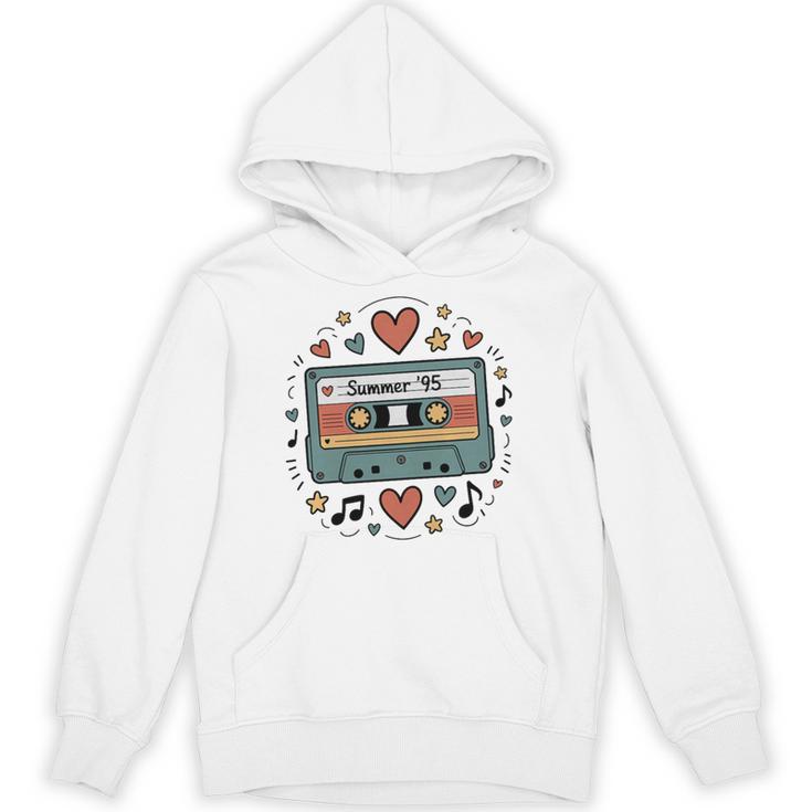 Summer ’95 Retro Cassette Tape Nostalgia Music Lover Premium Tri-Blend Unisex Hoodie