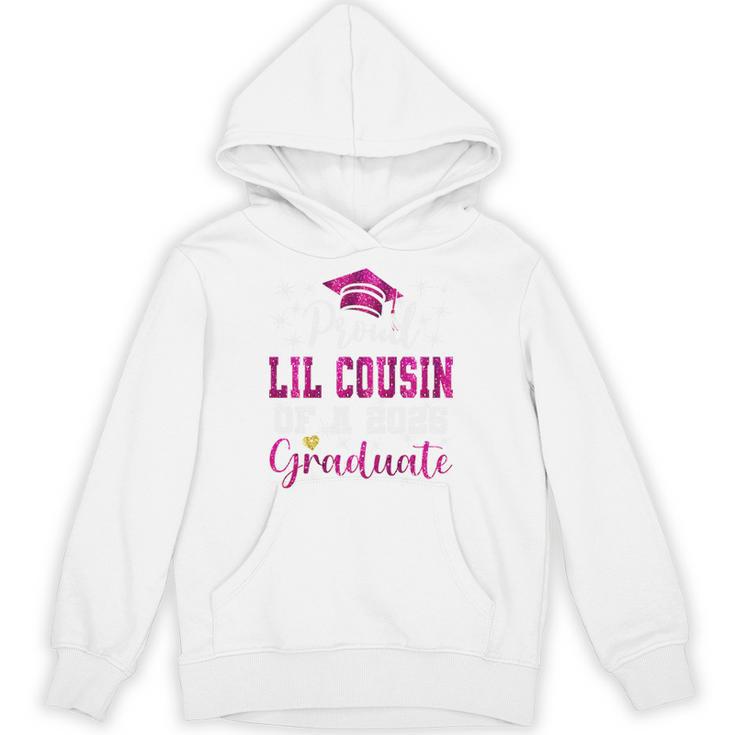 Super Proud Little Cousin Of 2025 Graduate Graduation Family Premium Tri-Blend Unisex Hoodie