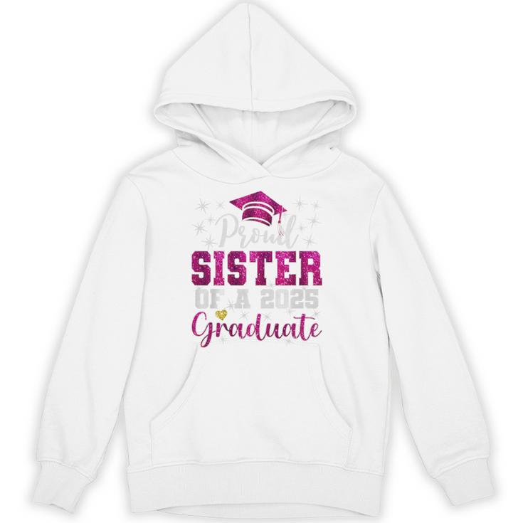 Super Proud Sister Of 2025 Graduate Senior Graduation Family Premium Tri-Blend Unisex Hoodie
