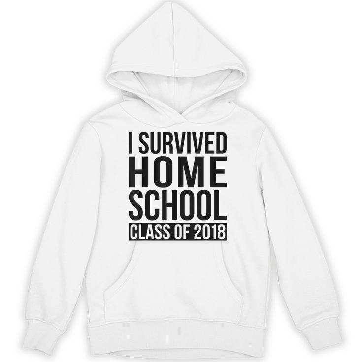 I Survived Home School Class Of 2018 Graduation Unisex Hoodie