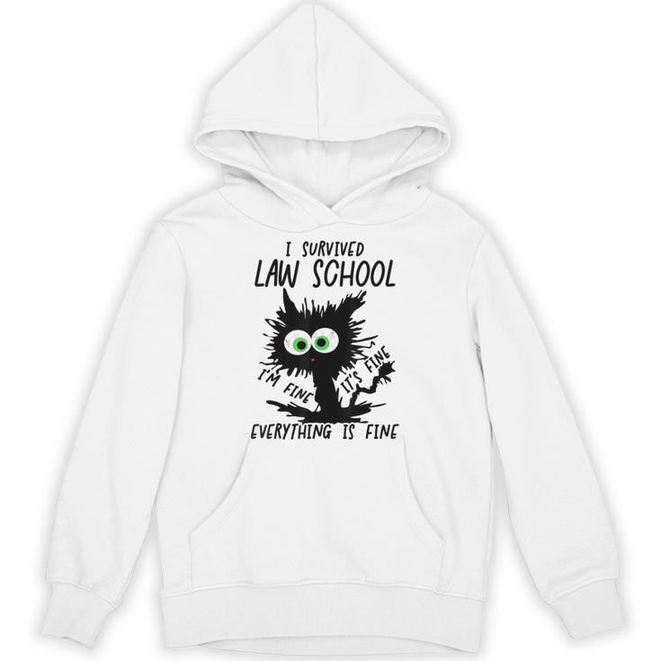 I Survived Law School Graduation 2025 2026 Unisex Hoodie