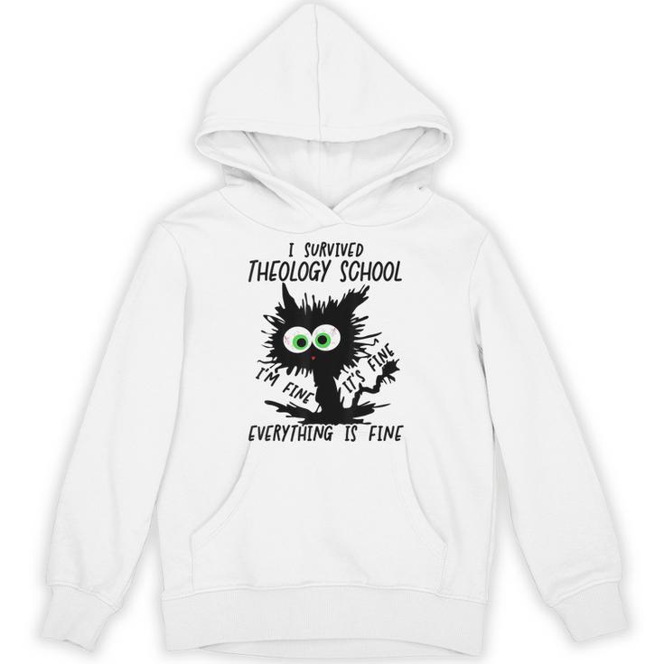 I Survived Theology School Graduation 2025 Unisex Hoodie