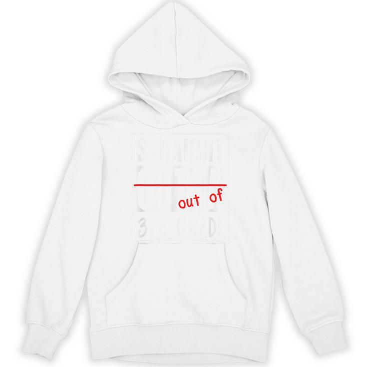 Third Grade Graduation Shirt Straight Outta 3rd Grade Unisex Hoodie