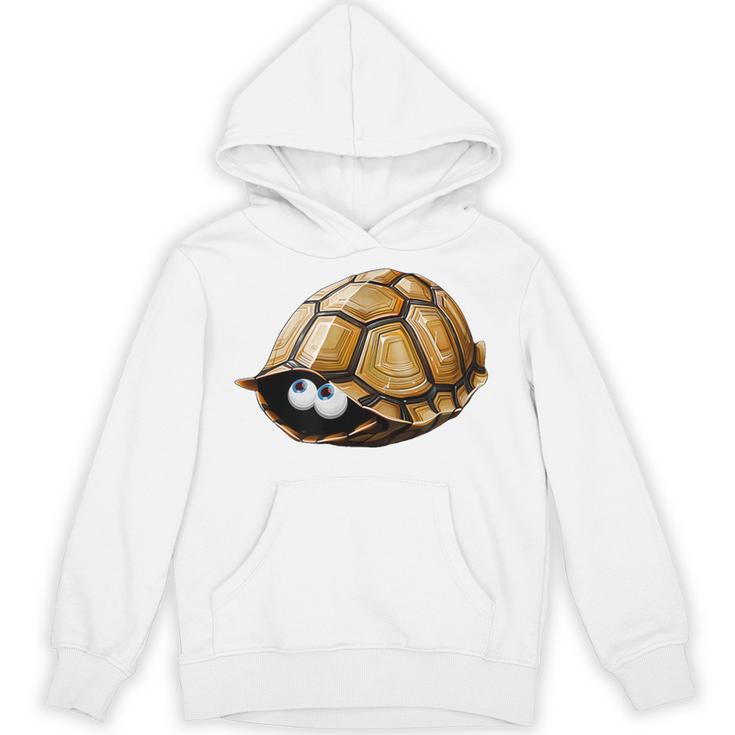 Timid Turtle Cute Introvert Misanthropic Antisocial Unisex Hoodie