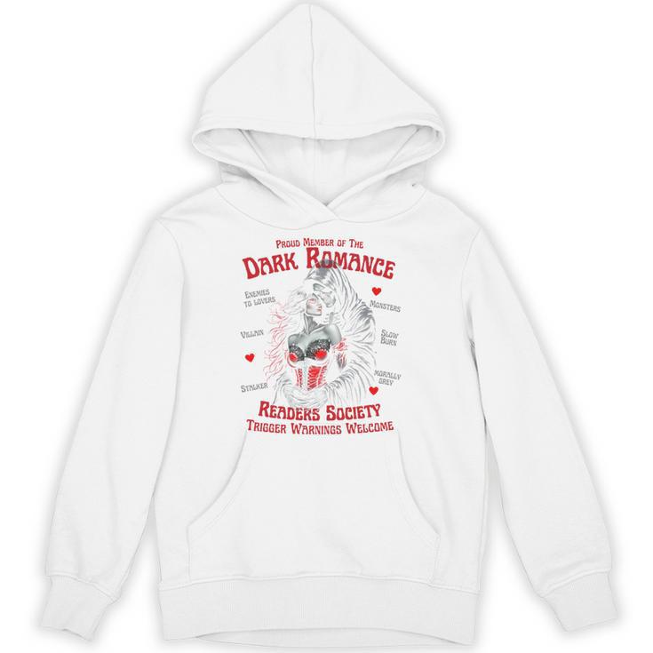 Trigger Warning Book Lover Dark Romance Smut Reader Unisex Hoodie