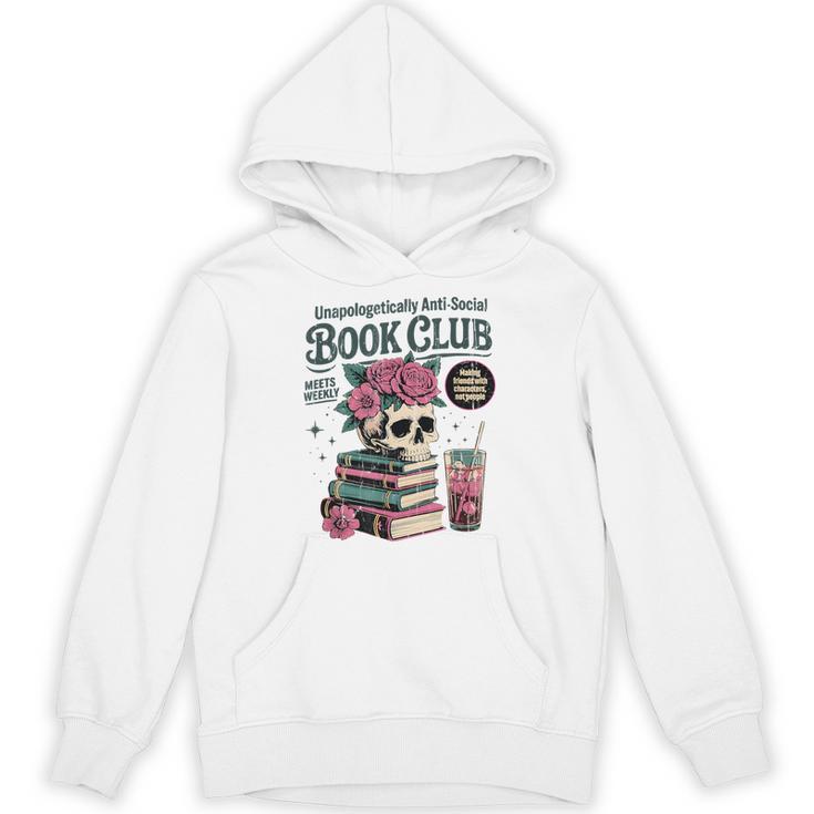 Unapologetically Anti Social Book Club Unisex Hoodie