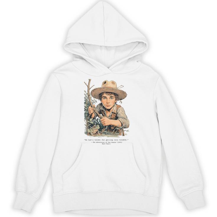 Vintage Children's Books The Adventures Of Tom Sawyer 1876 Unisex Hoodie