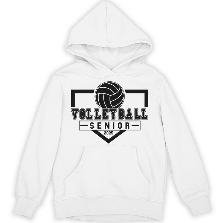 Volleyball Senior Night Volleyball Senior 2025 Graduation 30 Unisex Hoodie
