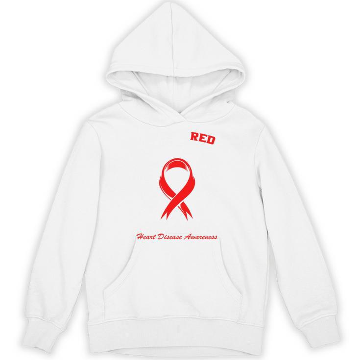 I Wear Red In Memory Of My Mom Heart Disease Awareness Month Unisex Hoodie
