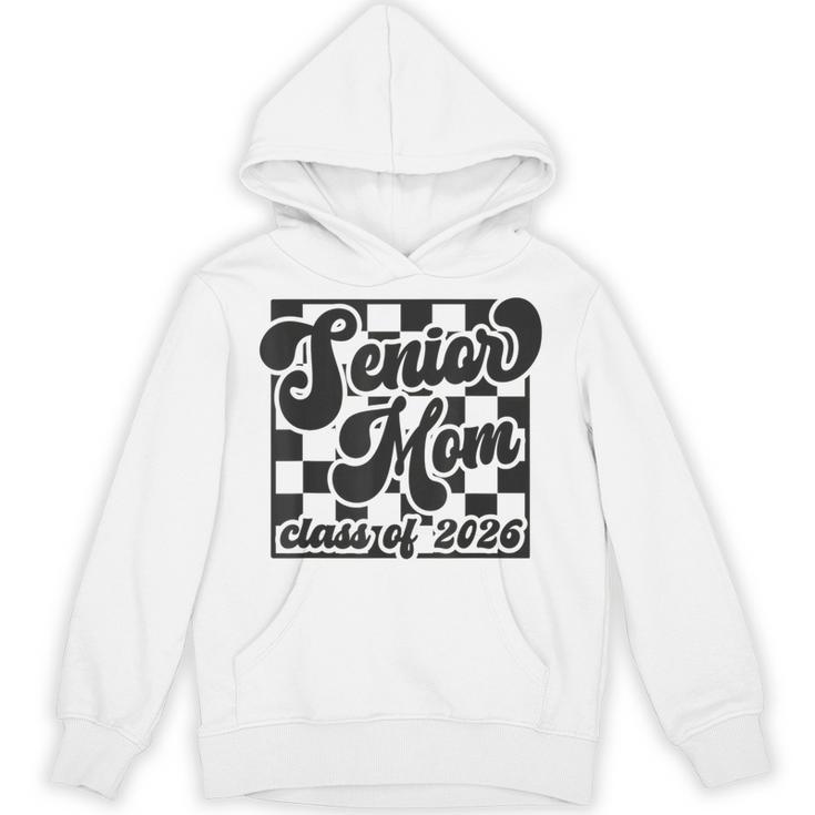 Women Senior Mom Class Of 2026 Retro Graduation Senior Mama Unisex Hoodie