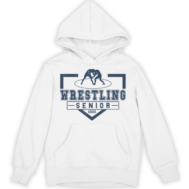 Wrestling Senior Night Wrestling Senior 2025 Graduation 66 Unisex Hoodie