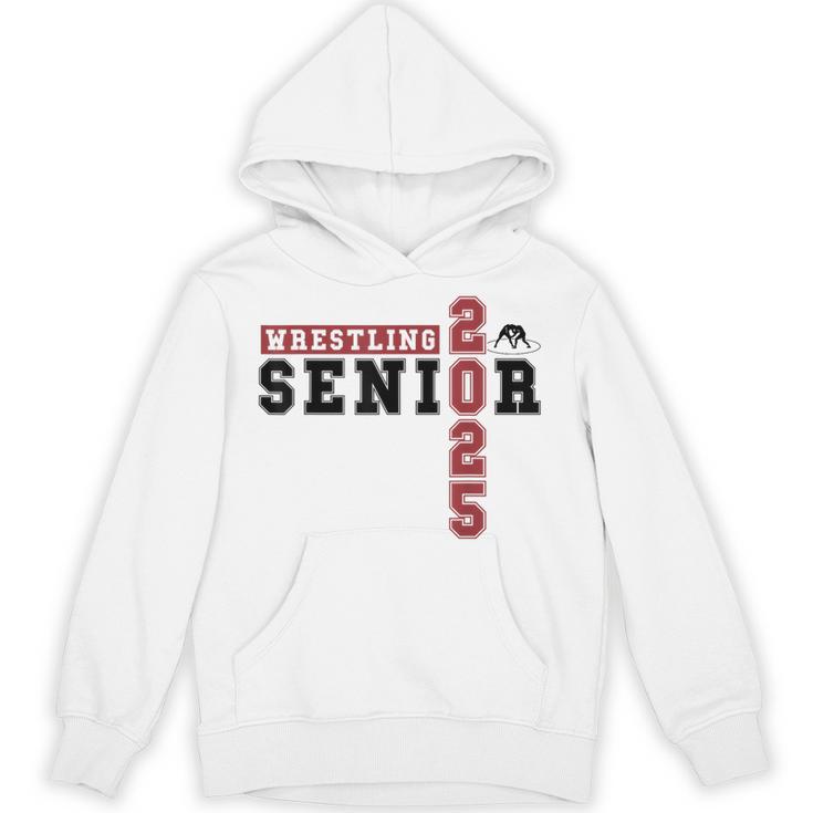 Wrestling Senior Night Wrestling Senior 2025 Graduation 70 Unisex Hoodie