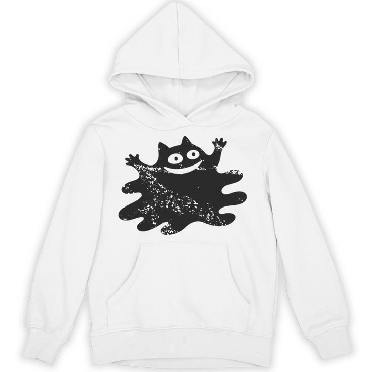 Yk2 Grunge Scary Cat With Tail Tomboy 90s Nostalgia Indie Unisex Hoodie