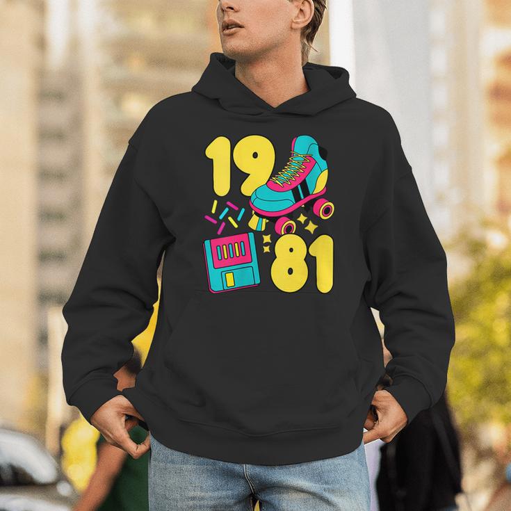 1981 Retro Raised In The 80s Old School Nostalgia Vibes Unisex Hoodie 1981 Retro Raised In The 80s Old School Nostalgia Vibes Unisex Hoodie