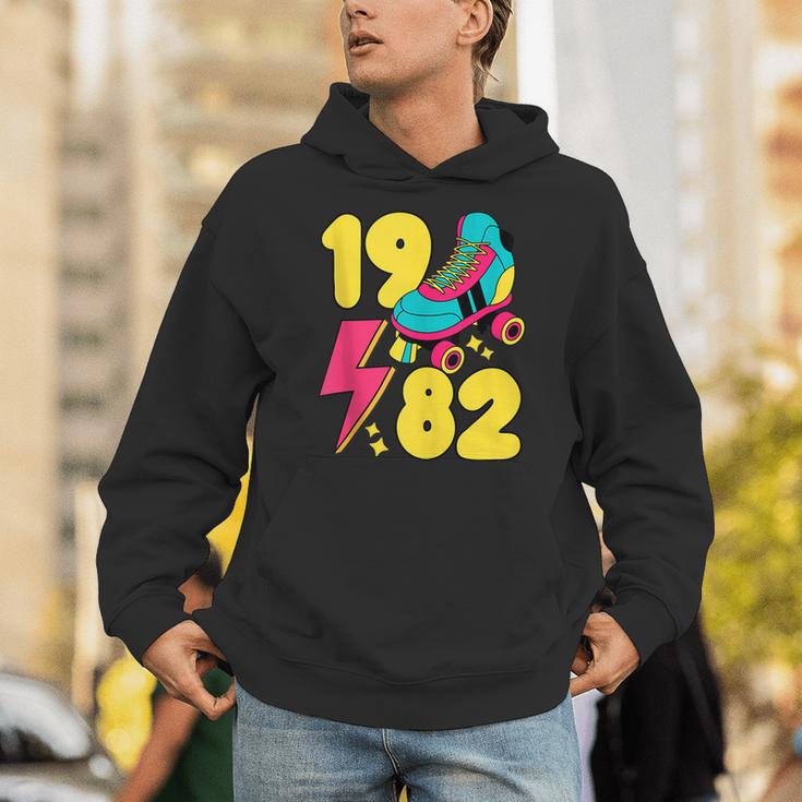1982 Retro Raised In The 80s Old School Nostalgia Vibes Unisex Hoodie