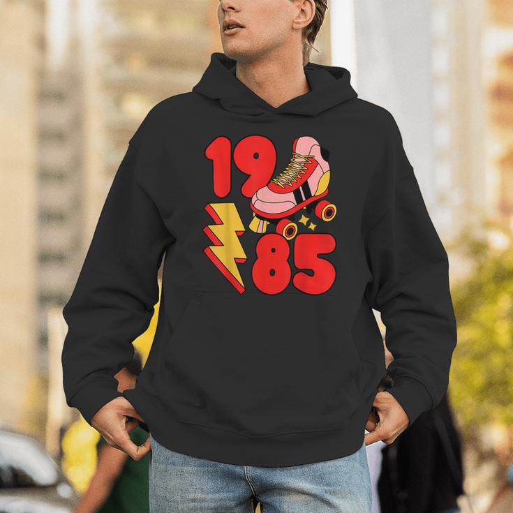 1985 Retro Roller Skate Vintage 80s Nostalgia Collector Unisex Hoodie 1985 Retro Roller Skate Vintage 80s Nostalgia Collector Unisex Hoodie