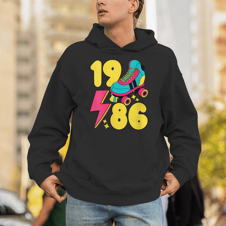 1986 Retro Raised In The 80s Old School Nostalgia Vibes Unisex Hoodie