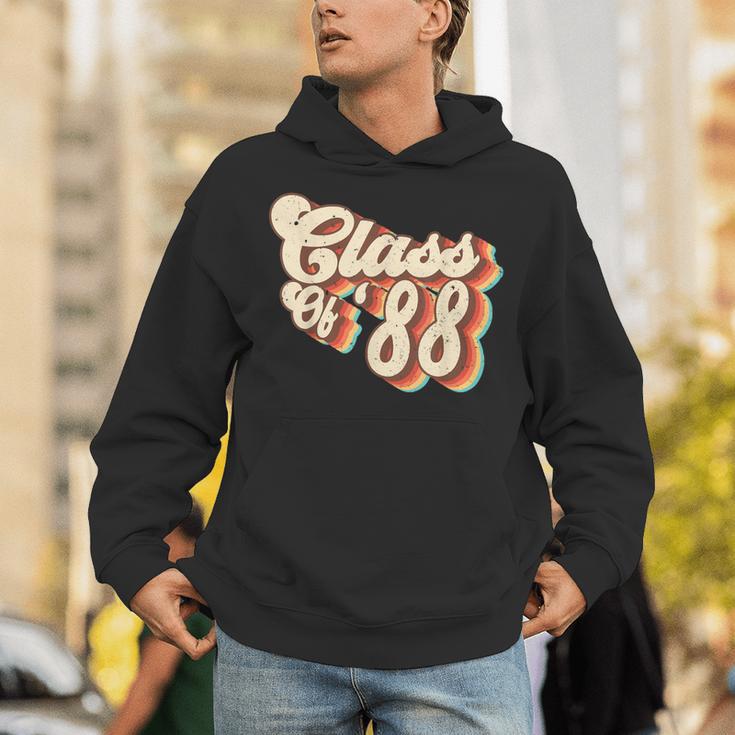 1988 Class Reunion Retro Class Of 88 High School Graduation Unisex Hoodie