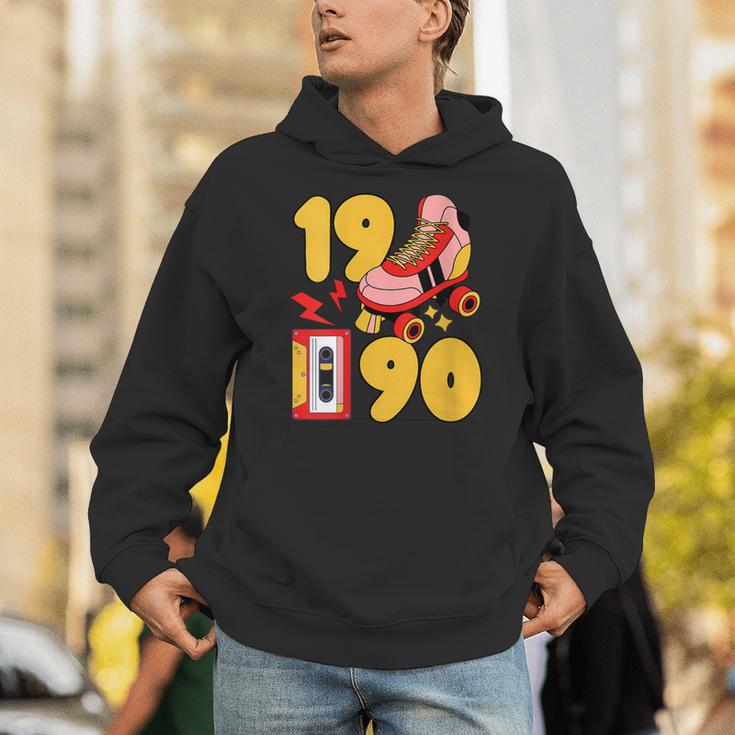 1990 Retro Raised On 90s Music Old School Nostalgia Punk Unisex Hoodie 1990 Retro Raised On 90s Music Old School Nostalgia Punk Unisex Hoodie