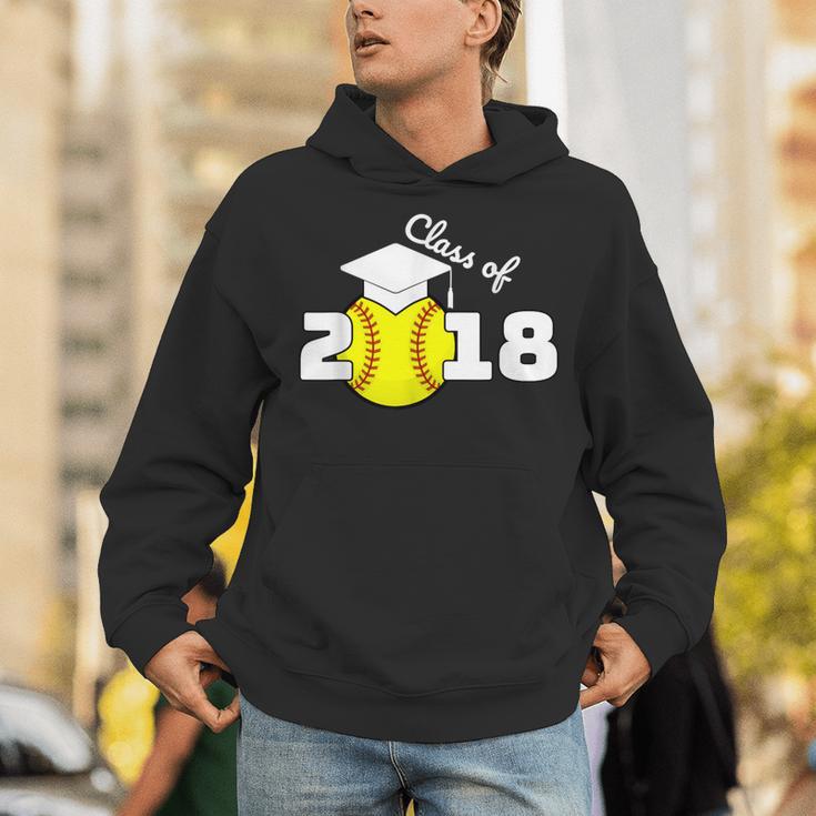 2018 Softball Senior Graduation Shirt For Girls Grad Unisex Hoodie