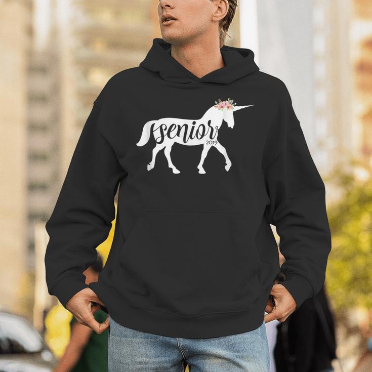 2019 Senior Unicorn Shirt Graduation High School College Unisex Hoodie
