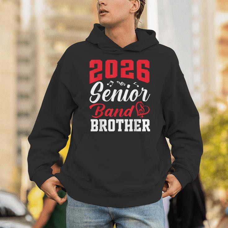 2026 Senior Band Brother Class Of 2026 Parent Graduation Unisex Hoodie