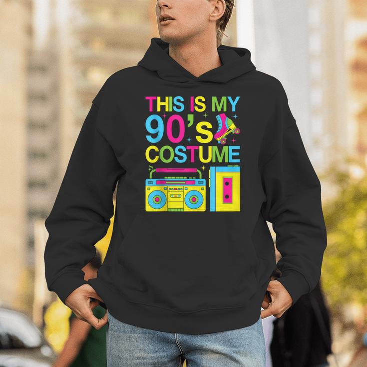 This Is My 90's Costume Retro 1990s Style Cassette Nostalgia Unisex Hoodie This Is My 90's Costume Retro 1990s Style Cassette Nostalgia Unisex Hoodie