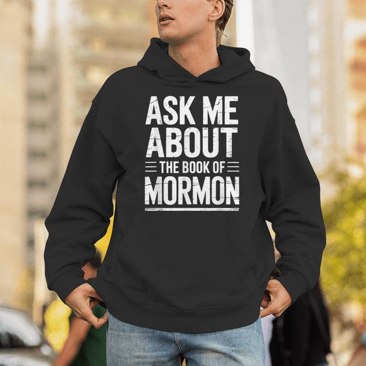 Ask Me About The Book Of Mormon Unisex Hoodie
