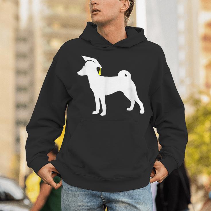 Basenji Graduation Dog Graduate Unisex Hoodie