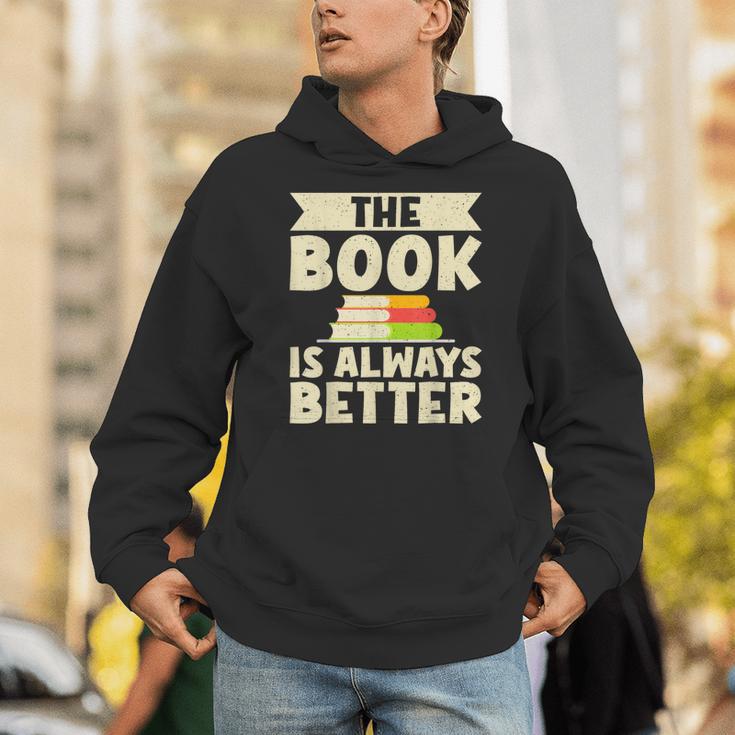 The Book Is Always Better Thriller Unisex Hoodie