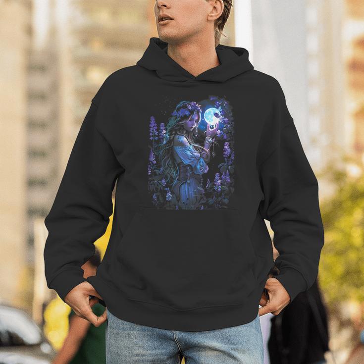 Book Fantasy Art Beautiful Elf Princess Fairy Unisex Hoodie