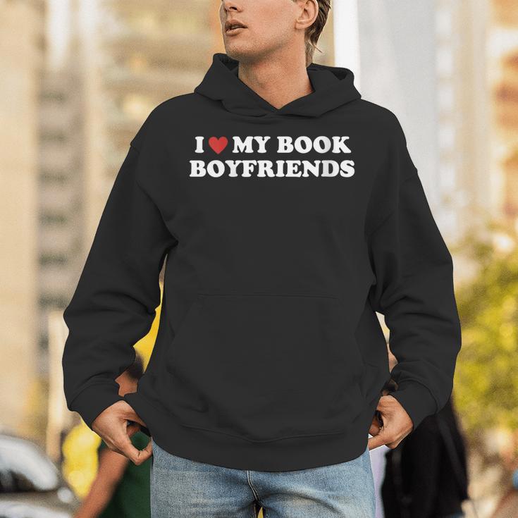 Book Lover Reading I Love My Book Boyfriends Unisex Hoodie Book Lover Reading I Love My Book Boyfriends Unisex Hoodie