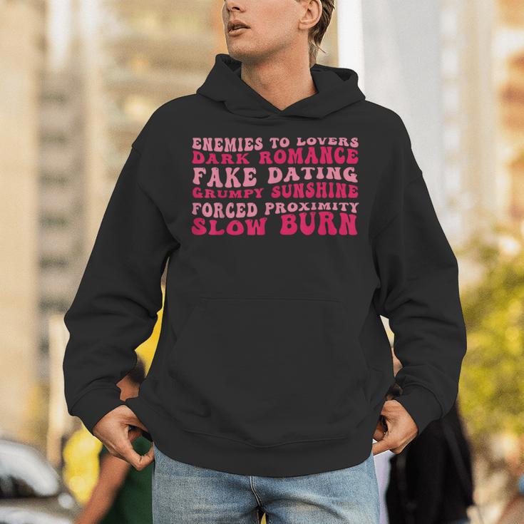 Bookish Romance Tropes Book Club Reader Spicy Book Lover Unisex Hoodie Bookish Romance Tropes Book Club Reader Spicy Book Lover Unisex Hoodie