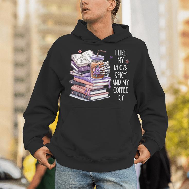 I Like My Books Spicy ShirtI Like Books Spicy & Coffee ICY Unisex Hoodie