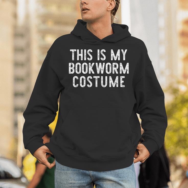 This Is My Bookworm Costume Halloween Easy Book Reading Unisex Hoodie