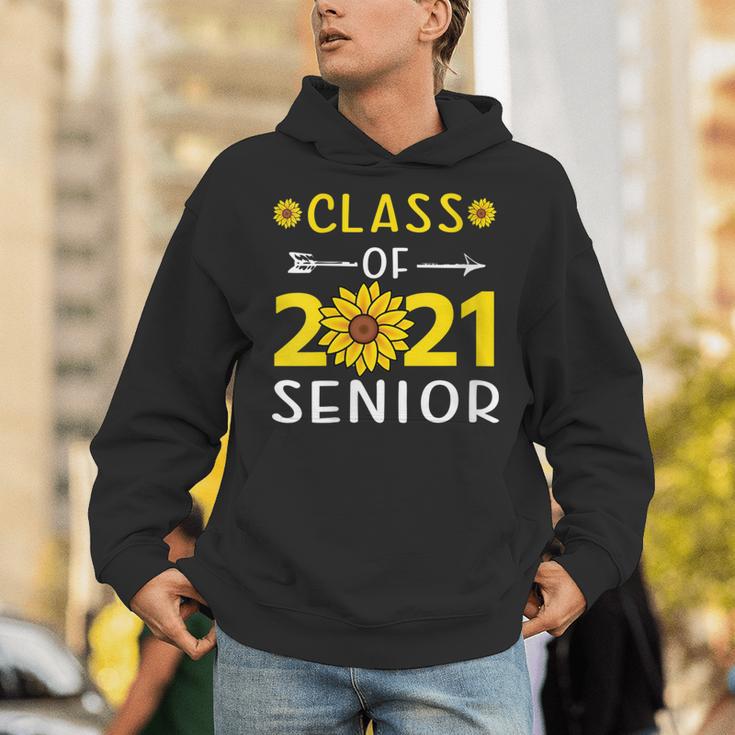 Class Of 2021 Senior Graduation Sunflower Unisex Hoodie