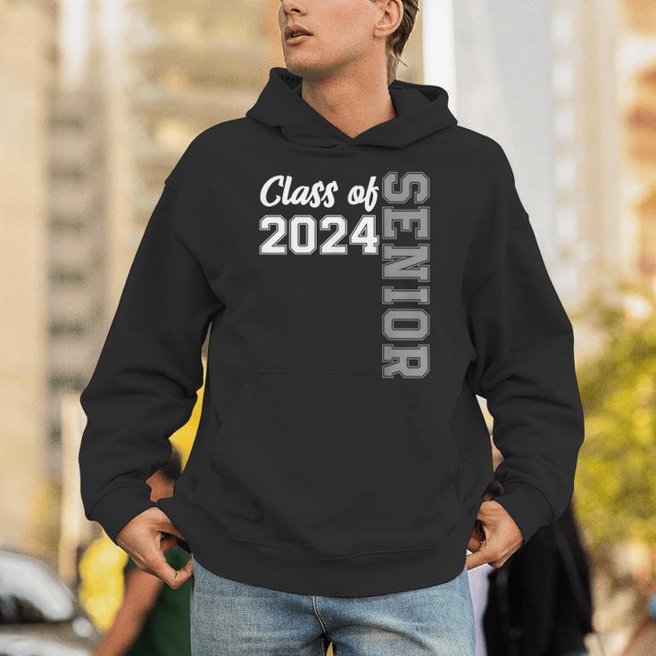Class Of 2024 Senior 24 Shirt High School Graduation Party Unisex Hoodie