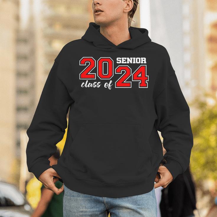 Class Of 2024 Senior Year Boys Girls School Graduation Unisex Hoodie