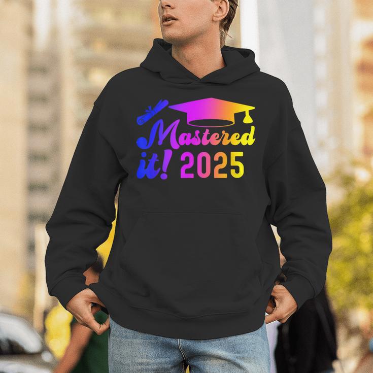 Class Of 2025 Mastered It College Masters Degree Graduation Unisex Hoodie