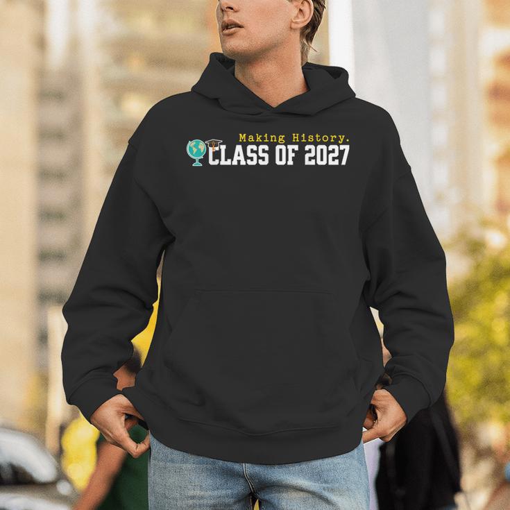 Class Of 2027 Graduation Making History Seniors Graduate Unisex Hoodie