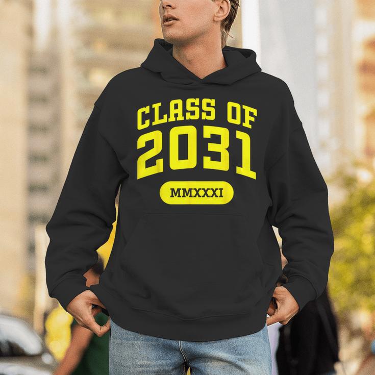Class Of 2031 Shirts For Kindergarten Photo To Graduation Unisex Hoodie