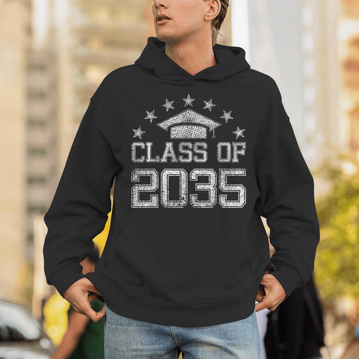 Class Of 2035 Grow With Me Graduation Back To School Unisex Hoodie