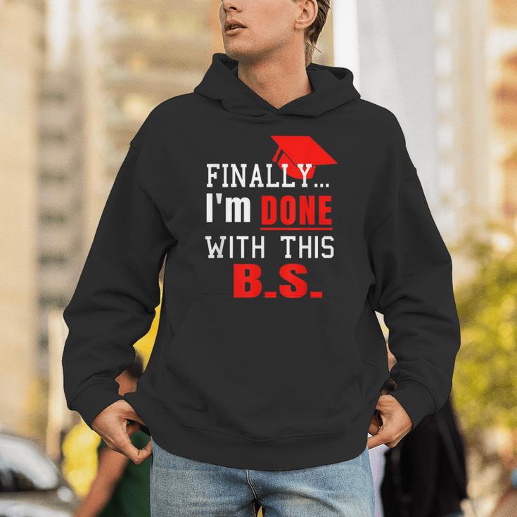 College GraduationShirt Senior Finally Done Unisex Hoodie