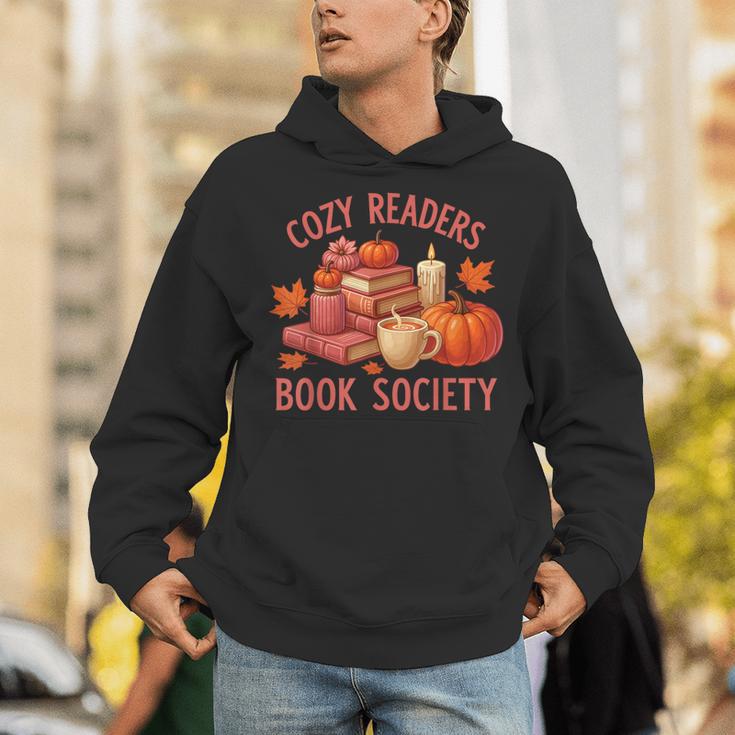 Cozy Readers Book Society Teacher Reading Floral Pumpkin Tee Unisex Hoodie Cozy Readers Book Society Teacher Reading Floral Pumpkin Tee Unisex Hoodie