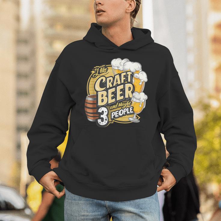 Craft Beer Lover Introverted & Hoppy Unisex Hoodie