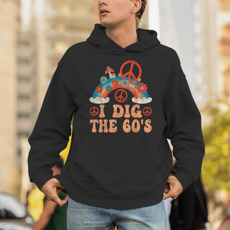 I Dig The 60s Aesthetic Nostalgia 1960's Retro 60s Party Unisex Hoodie